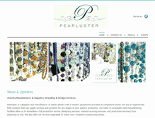 Tablet Screenshot of pearluster.com